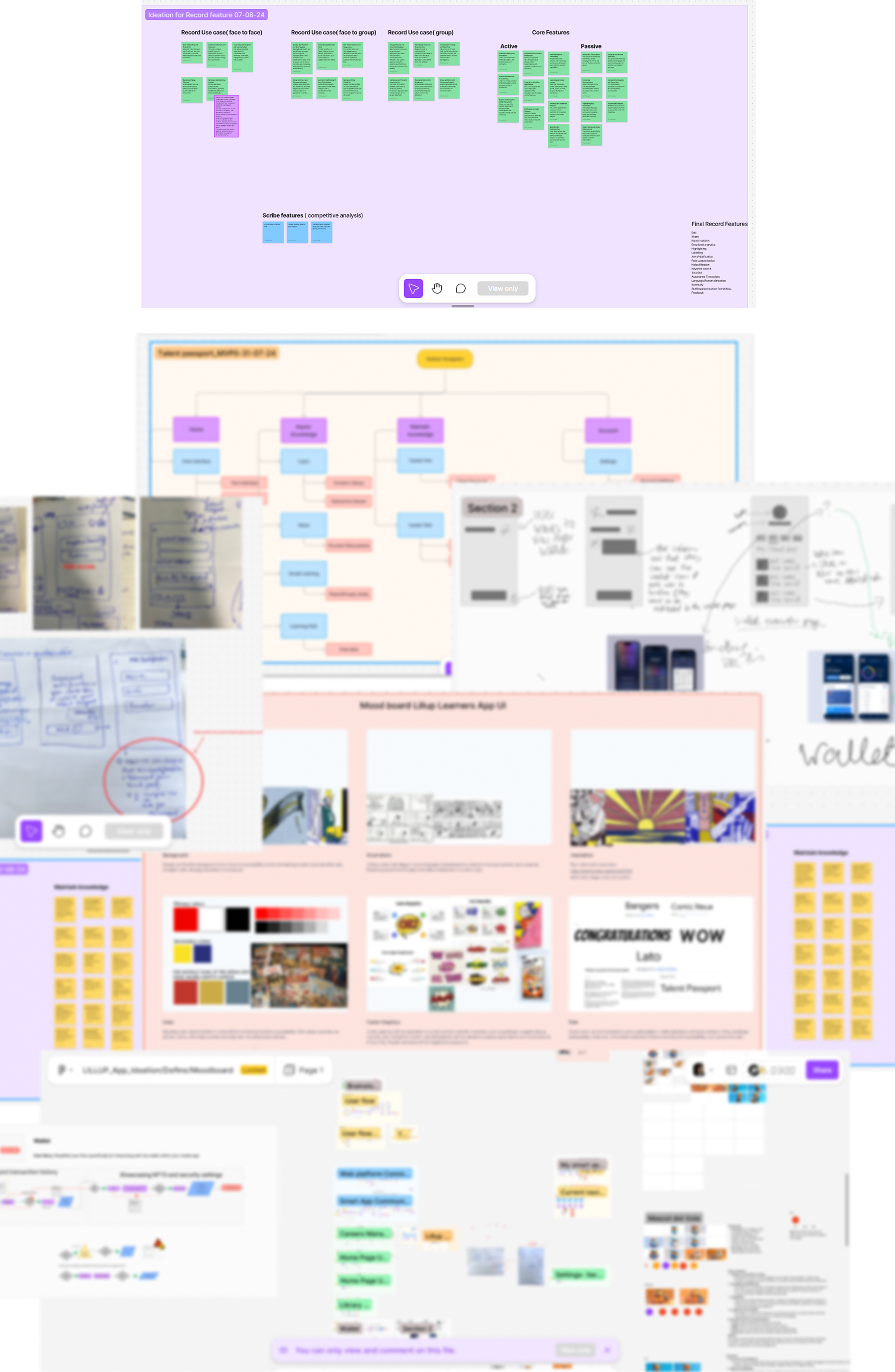 Lillup Wireframes and User Flows
