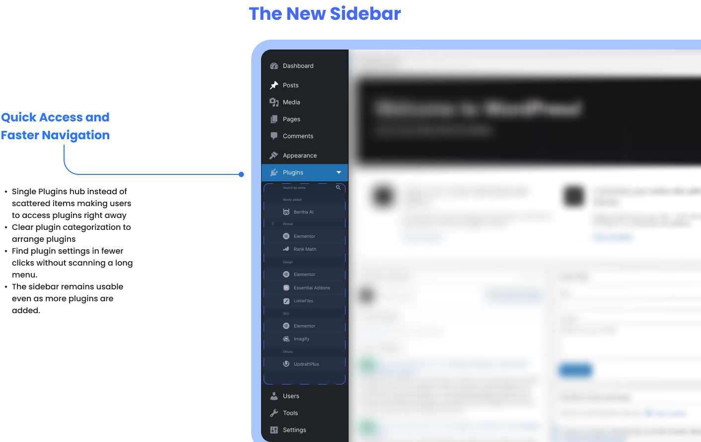 The New Sidebar with Quick Access Annotations