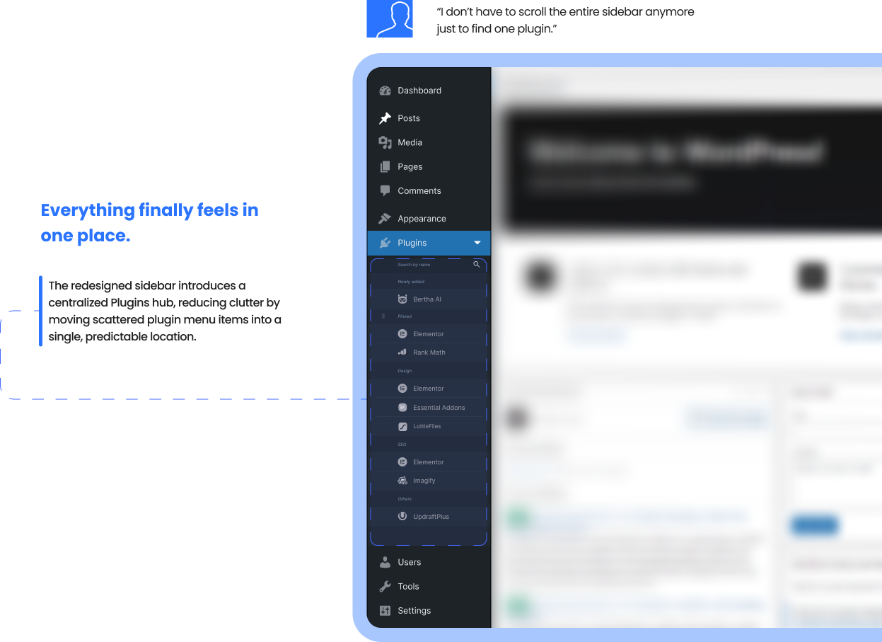 Dashboard Screen in Action Annotations