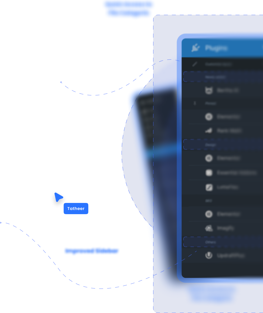WordPress Sidebar UI Redesign